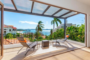 Luxury ocean-view Flamingo home with pool - upstairs apartment and party deck